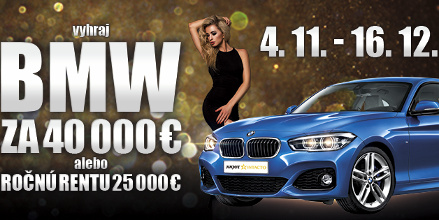 Hraj s KAJOT INTACTO Slovensko a luxusní BMW